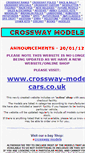 Mobile Screenshot of crossway-models.co.uk
